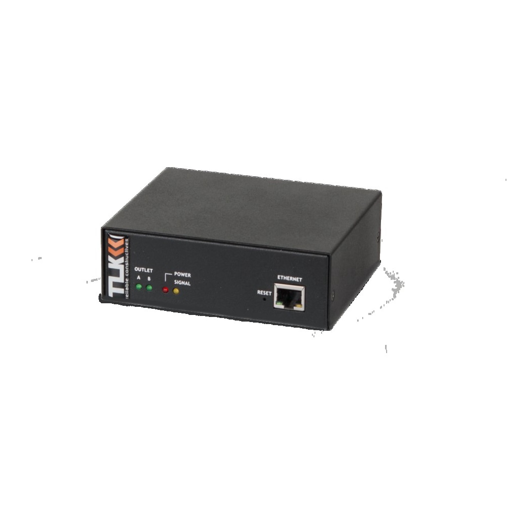Блок контролируемых электрических розеток TLK, SW - Switched, TLK-RPI-SW-A08-M21-WCE-BK