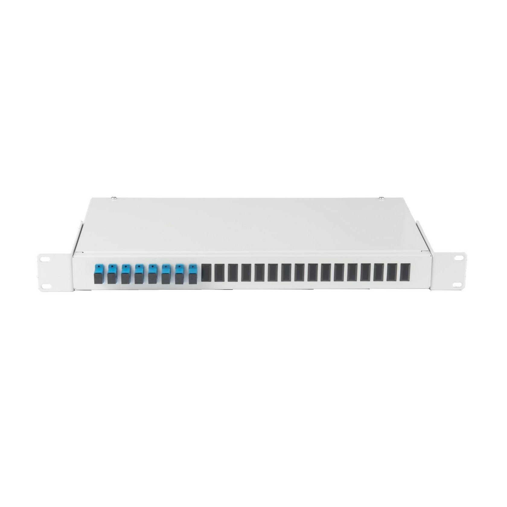 NMF-RP08SCUS2-WS-ES-1U-GY Кросс 19", Essential Line, 1U, укомплект. на 8 портов SC/UPC, SM 9/125 OS2