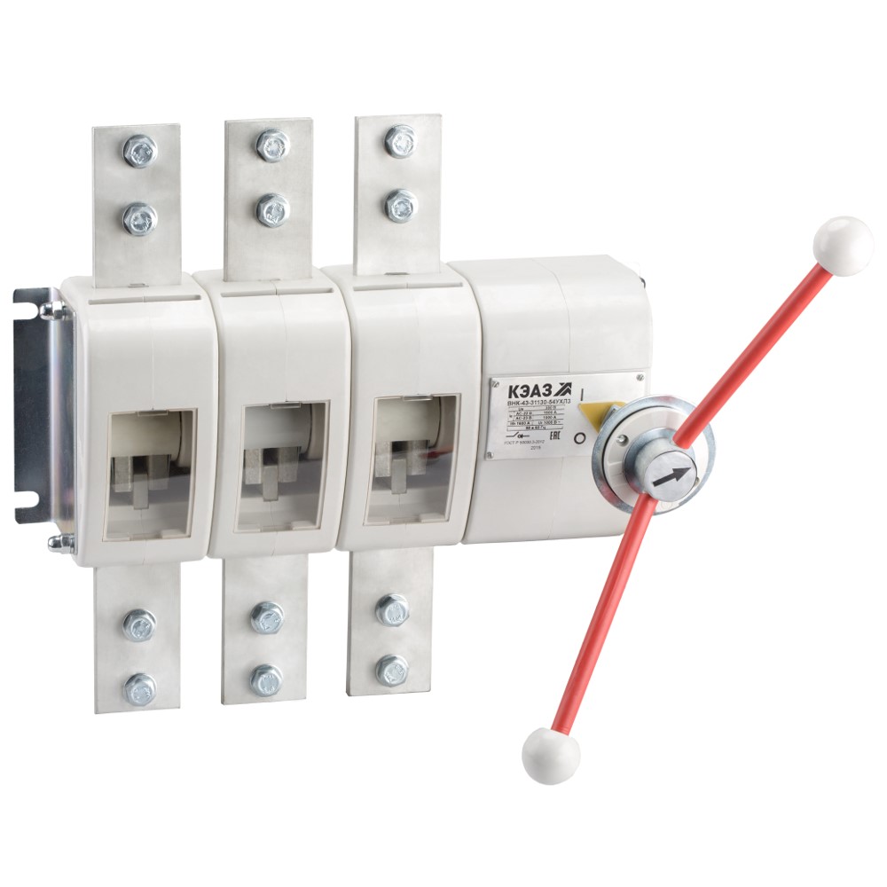Выключатель нагрузки ВНК-41-31130-1000А-IP32-УХЛ3-КЭАЗ