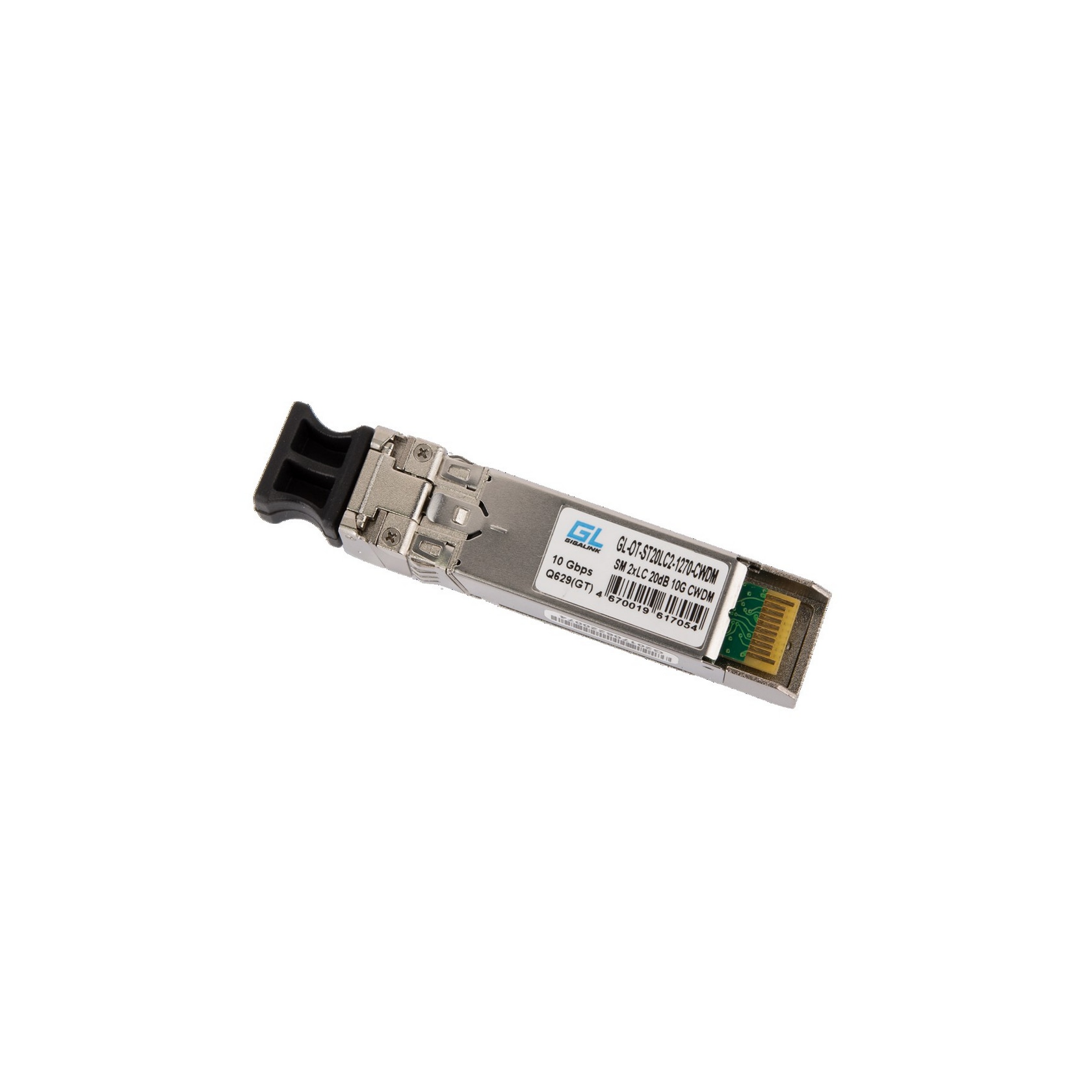 Модуль GIGALINK SFP+, CWDM, SM, 2xLC, 20dB, DDM