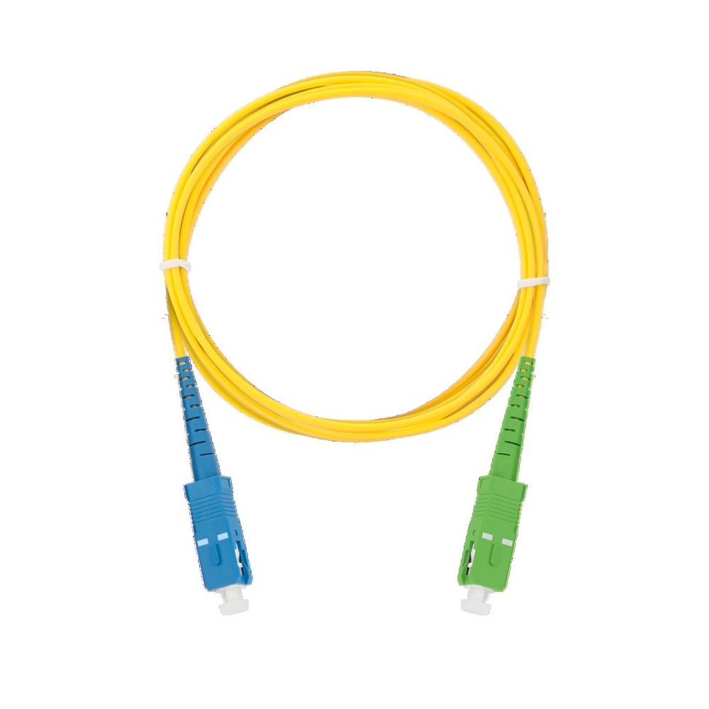 NMF-PC1S2C2-SCU-SCA-003 Шнур оптический переходной, OS2, SC/UPC-SC/APC, одинарный, нг(А)-HF