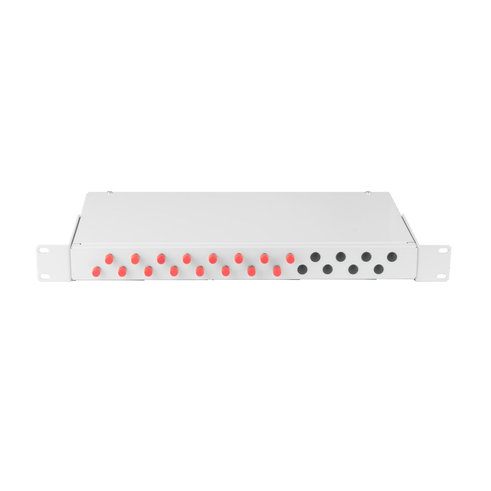 NMF-RP16FCUS2-WS-ES-1U-GY Кросс 19", Essential Line, 1U, укомплект. на 16 портов FC/UPC, SM 9/125 OS2
