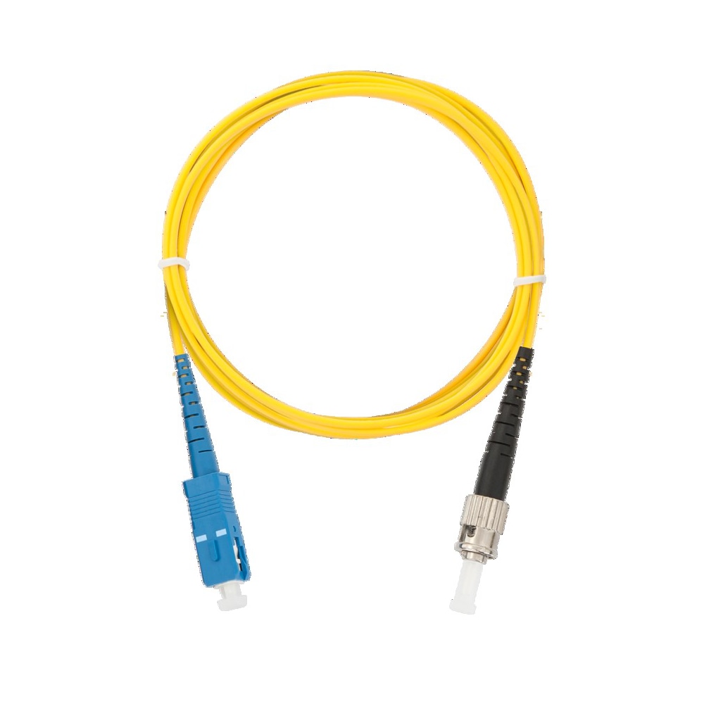 NMF-PC1S2C2-SCU-STU-002 Шнур оптический переходной, OS2, SC/UPC-ST/UPC, одинарный, нг(А)-HF