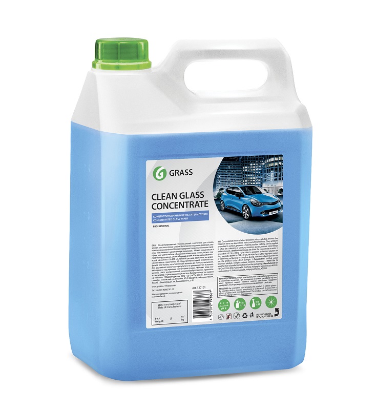 Моющее средство для стекол и зеркал Grass CLEAN GLASS, 5л
