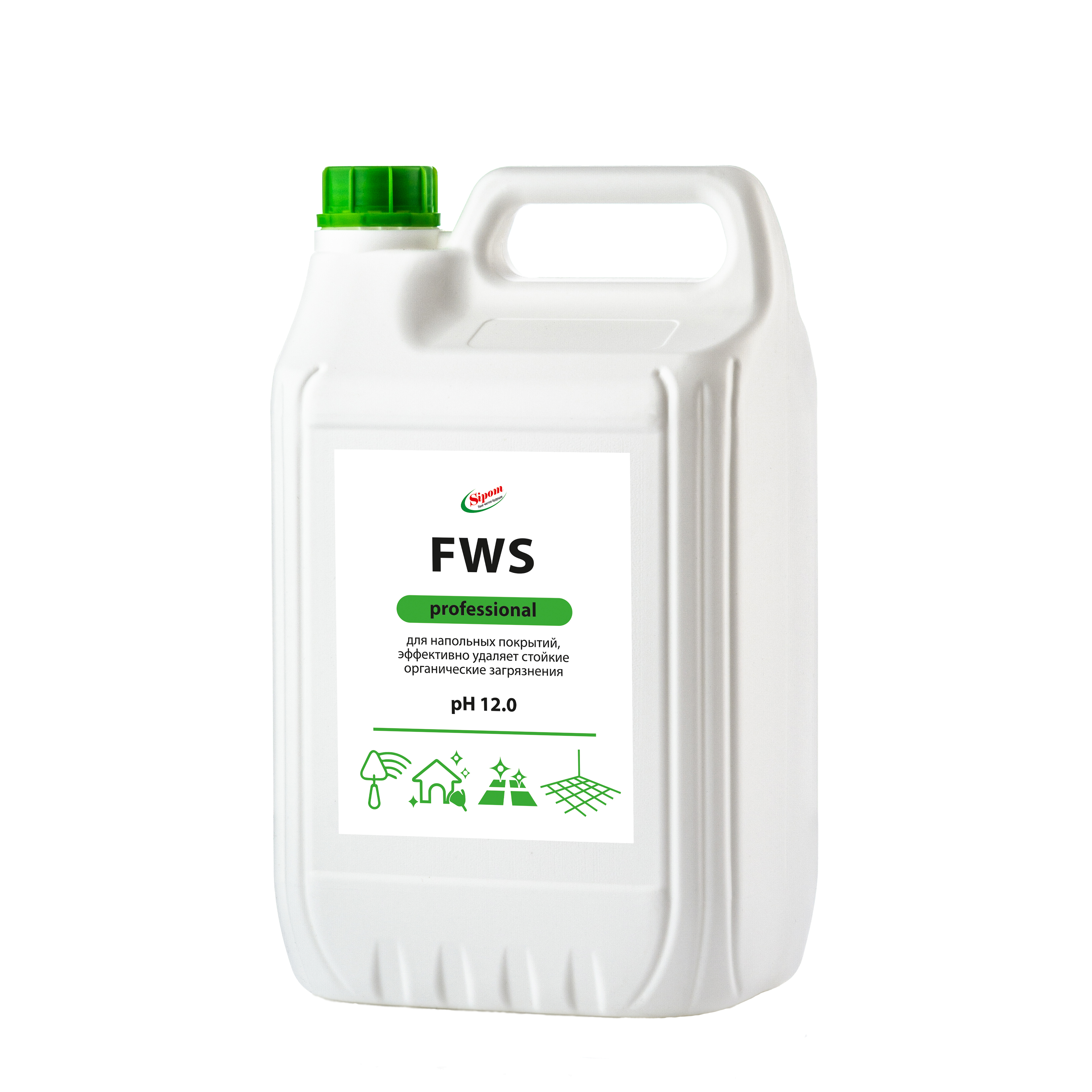 Моющее средство для пола SIPOM FWS щелочное, 5л