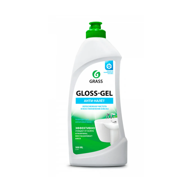 Чистящее средство от налета и ржавчины Grass GLOSS GEL, 500мл